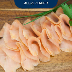 Нарезка филе горбуши холодного копчения