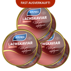 Lachskaviar Gorbuscha Set 3 x 300g