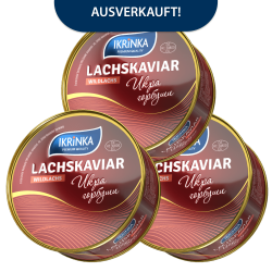 Pink salmon caviar set 3 x 300g