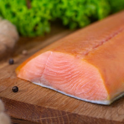 Ketalachsfilet kaltgeräuchert 600g/250g, aus Kamchatka Wildfang, Bild 2