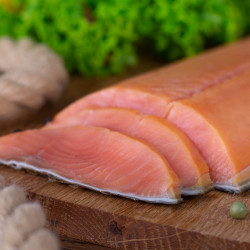 Smoked chum salmon filet 600g/250g, wild catch, from Kamchatka, picture 3