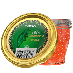 Pink salmon caviar Kamchatka Original 100/200g, picture 1