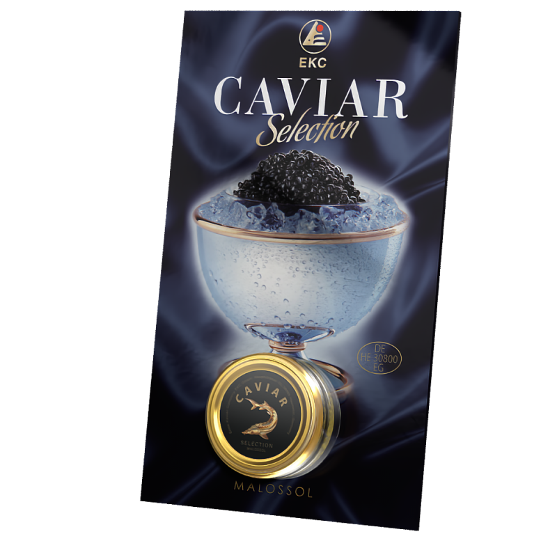 Sturgeon caviar «SELECTION» 25g, picture 1