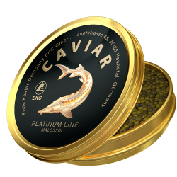 Sturgeon caviar «PLATINUM LINE» 50/100g, picture 1