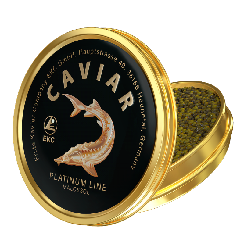 Sturgeon caviar «PLATINUM LINE» 50/100g, picture 4