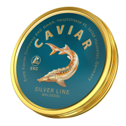 Sturgeon caviar «SILVER LINE» 50/100g, picture 5