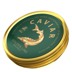 Sturgeon caviar «GOLDEN LINE» 50/100g, picture 2