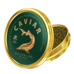 Sturgeon caviar «GOLDEN LINE» 50/100g, picture 4