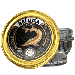 Sturgeon caviar Beluga 50g Glass