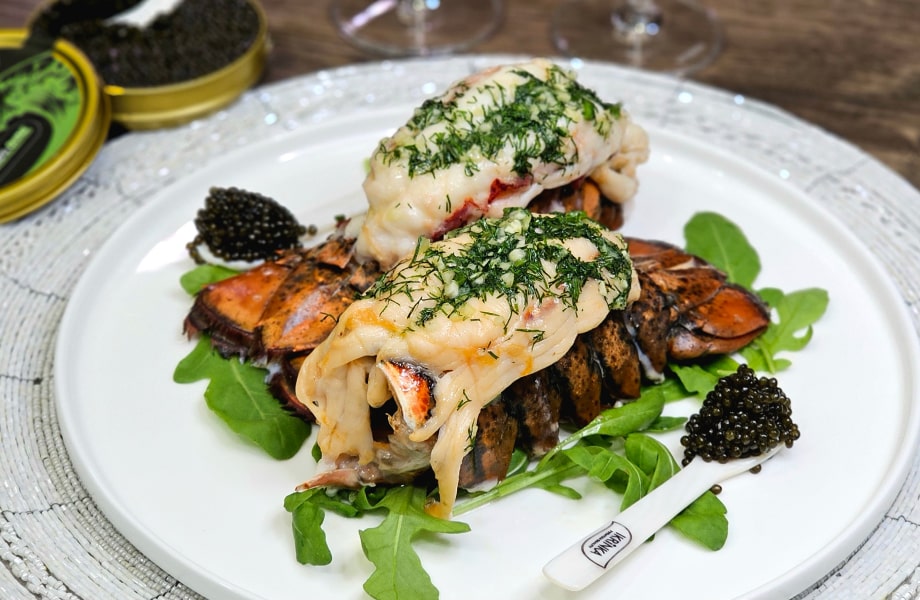 Rezept für die Zubereitung von Hummerschwänzen