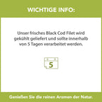 Black Cod Filet Set 3 Stk.
