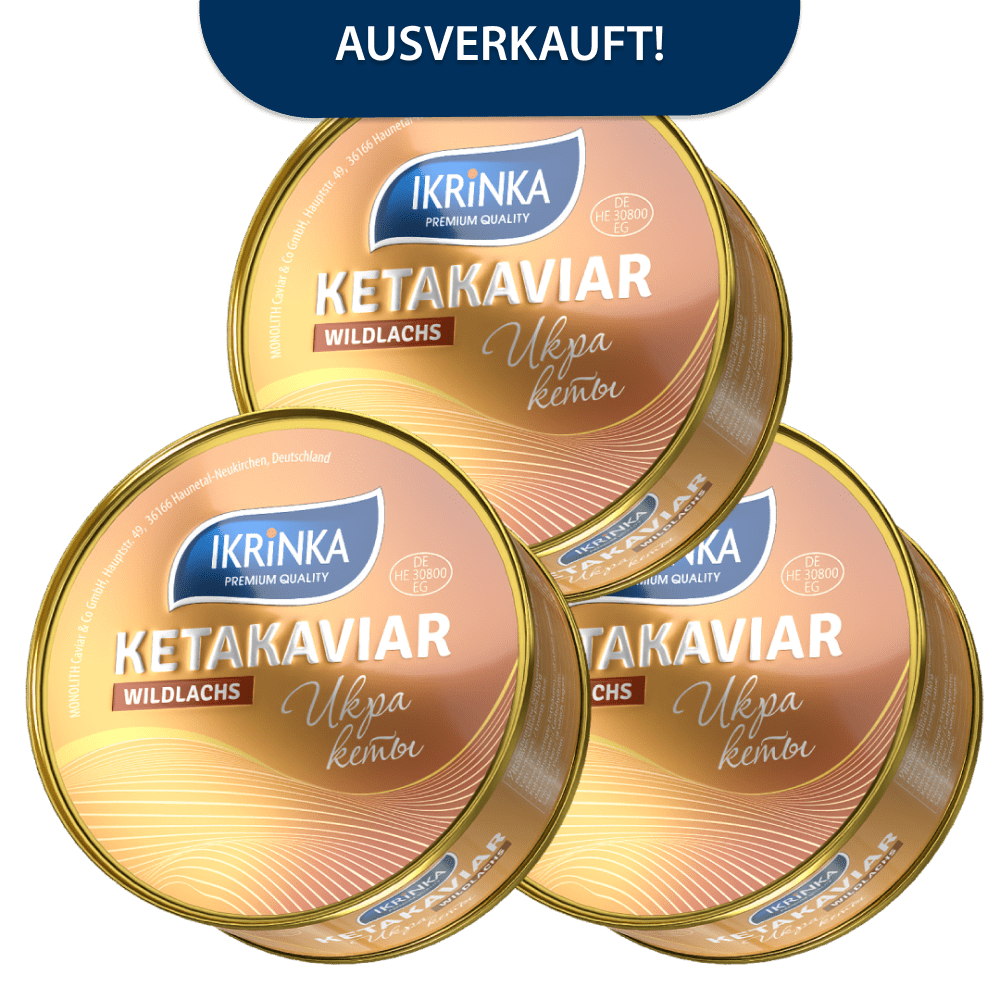 Keta Lachskaviar Set 3 x 300g