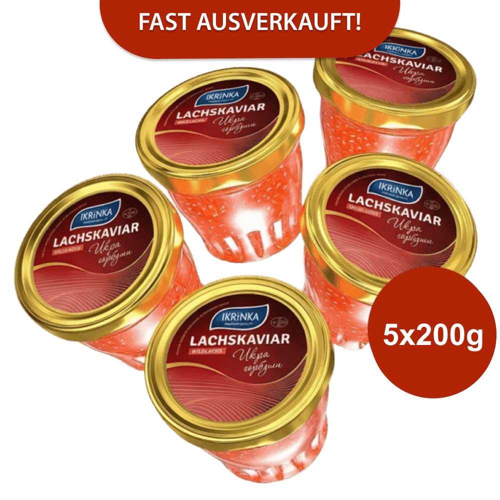 Lachskaviar Gorbuscha Set Classic