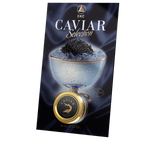 Störkaviar «SELECTION» 25g – Werbebild mit Caviar-Schüssel und Glas
