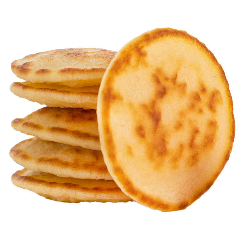 Mini Blinis, 16 Stück – gestapelt