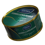 Forellenkaviar Set 19 x 95g – Dose Schrägansicht von oben
