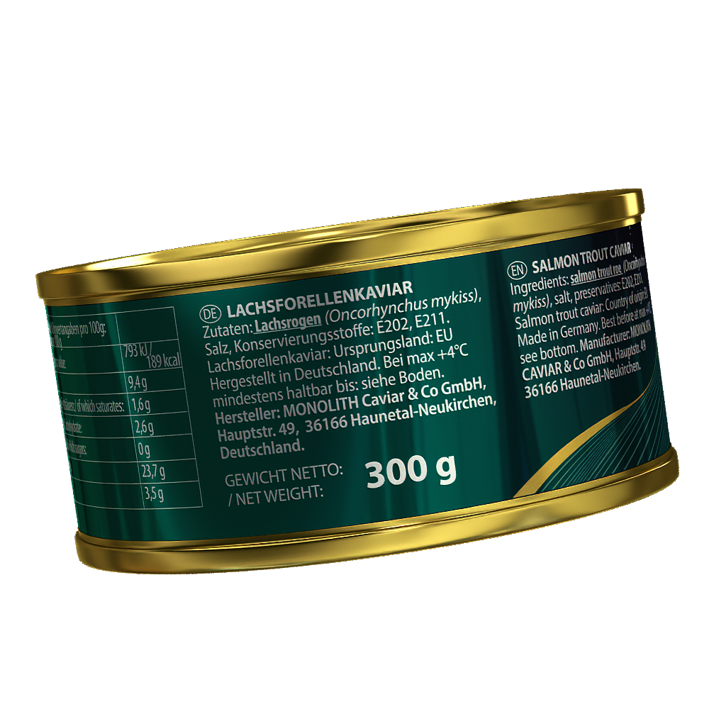 Forellenkaviar Set 3 x 300g