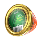Lachskaviar «Kamchatka Original» 100g – Dose Deckelansicht