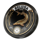 Beluga Kaviar 50g in der Dose – Deckelansicht