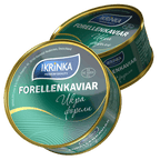 Forellenkaviar Set 19 x 95g – zwei IKRiNKA Forellenkaviar-Dosen