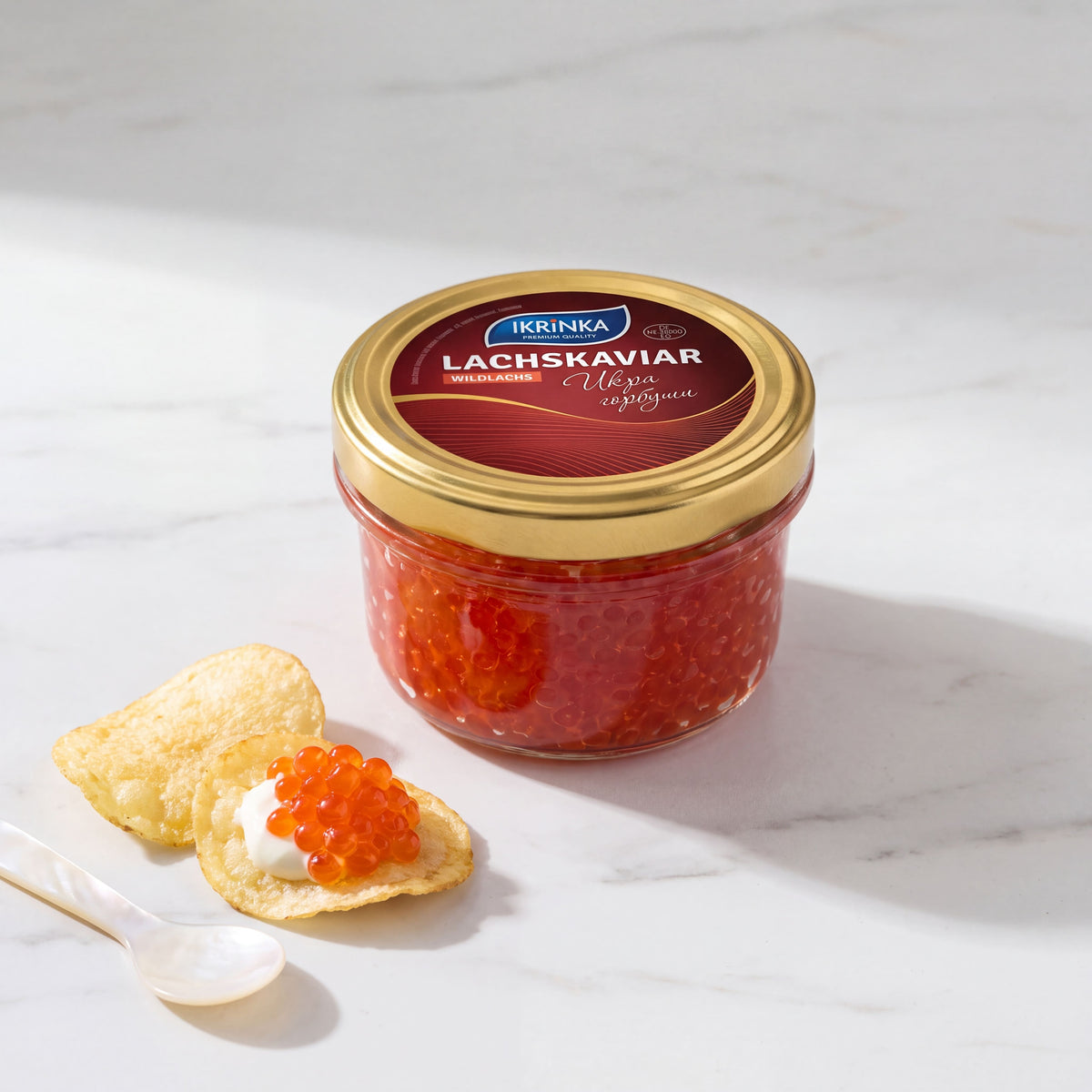 Lachskaviar Gorbuscha Set «Classic»