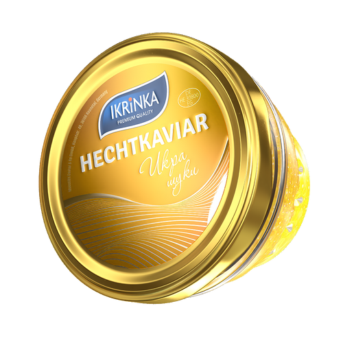 Hechtkaviar 100g im Glas – Frontalansicht