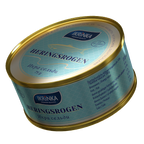 Heringsrogen 75g – Dose von oben mit Etikett