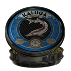 Kaluga Kaviar 50g in der Dose – zwei Dosen gestapelt