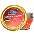Königslachskaviar «Classic» 100g im Glas – Deckelansicht