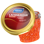 Lachskaviar Gorbuscha «Classic» 200g im Glas – Frontalansicht