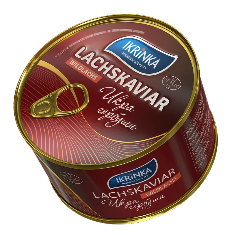 Kaviarset «Rote Perle» 11 x 450g – Detailansicht der Dose