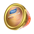 Lachskaviar Keta «Classic» 100g – Deckelansicht