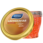 Lachskaviar Keta «Classic» 200g im Glas – Frontalansicht