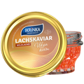 Lachskaviar Keta «Classic» – Glas mit rotem Wildlachskaviar und goldenem IKRiNKA Deckel