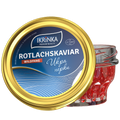 Rotlachskaviar «Classic» 100g im Glas – Deckelansicht
