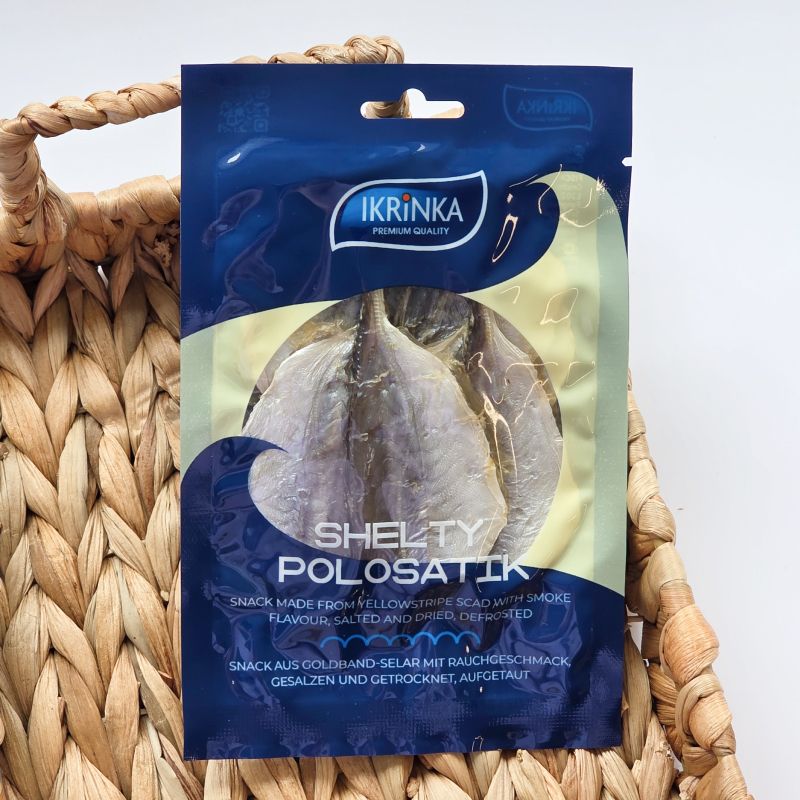 Goldband-Selar Snack getrocknet mit Rauchgeschmack
