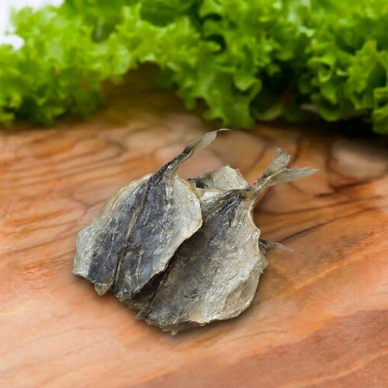 Stachelmakrelen Snack «Stawridka» – Detailaufnahme des Snacks