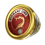 Störkaviar «Diamant Line» 100g im Glas – Detailaufnahme Deckel