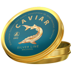 Störkaviar «Silver Line» 100g in der Dose – Schrägansicht mit zweiter Dose