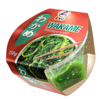 WAKAME Seealgensalat 150g – Becher mit Etikett von vorne