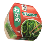 WAKAME Seealgensalat 150g – Schrägansicht mit Etikett