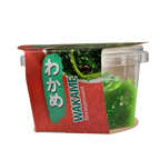 WAKAME Seealgensalat 150g – Seitenansicht mit Salat