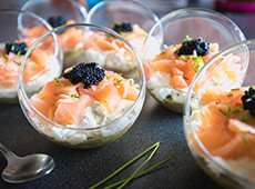 Kaufen Sie Ihre Kaviar Creme mit Räucherlachs in höchster Qualität