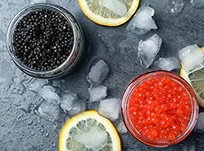 Welche Sorten Lachskaviar und Störkaviar gibt es?
