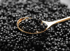 black sturgeon caviar gift set «PLATINUM LINE» IKRiNKA