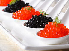 Are there any health benefits to eating pink salmon caviar?