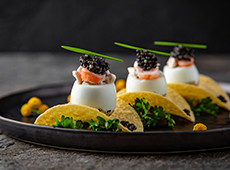 Try our Sturgeon caviar GOLDEN LINE in a 50g/100g glass