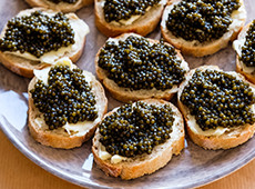 Sturgeon caviar gift sets