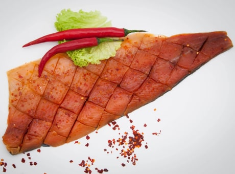 Buy dried salmon trout filet at