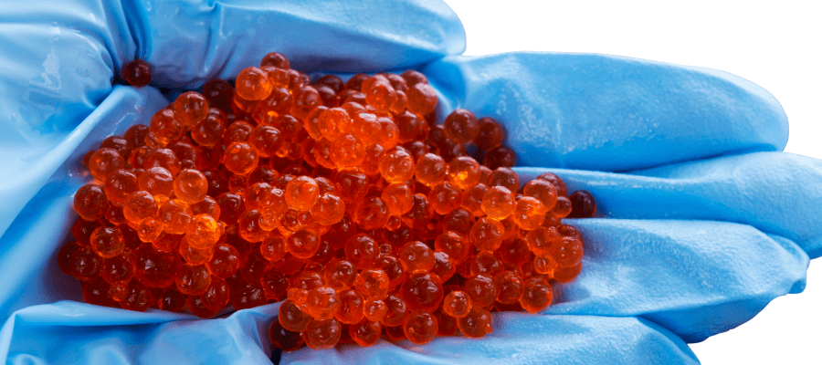 Red caviar production stages